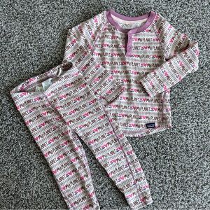 Patagonia toddler capilene base layer set
